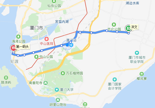 廈門brt路線廈門brt快7路線